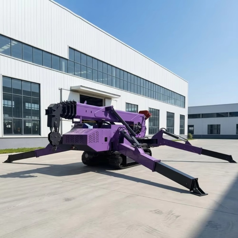 Compact Crawler Boom Lift - 3Ton Spider Crawler Crane 10m Lifting