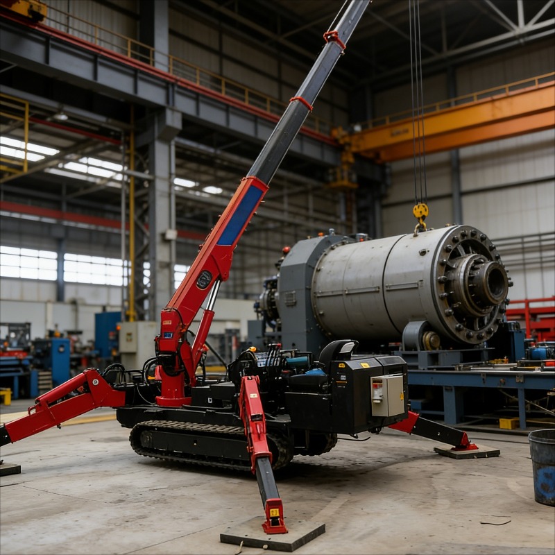 Compact Crawler Boom Lift - Customized 3 Ton Mini Spider Crane