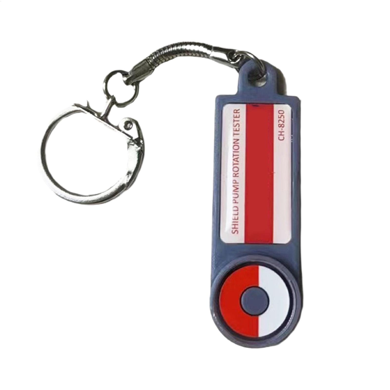 Heavy Equipment Key Ring - AC Refrigerant Leak Detector AC Coil