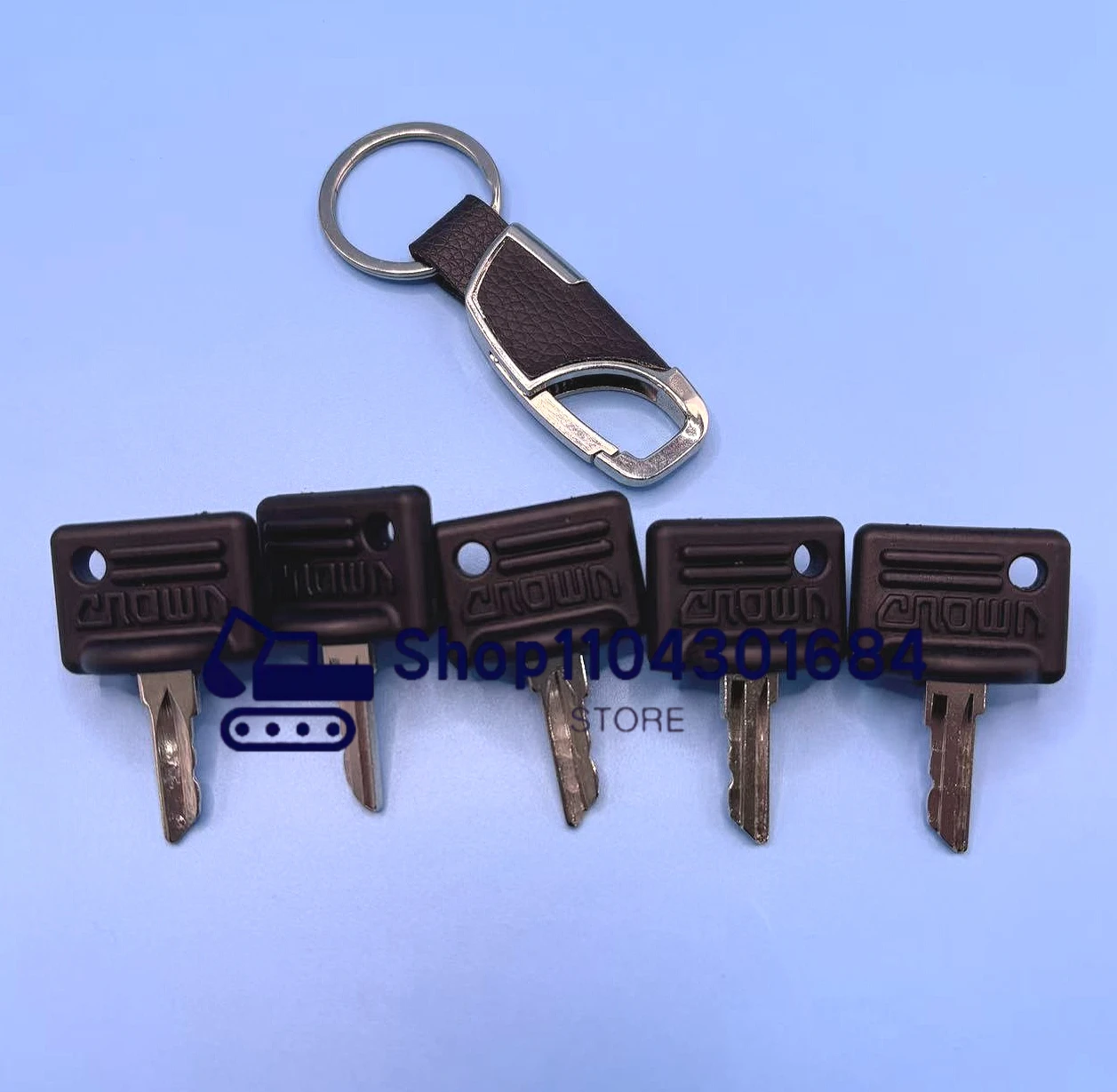 Heavy Equipment Supplies - 5/10PCS 107151-001 107151-002 REPLACEMENT KEY with