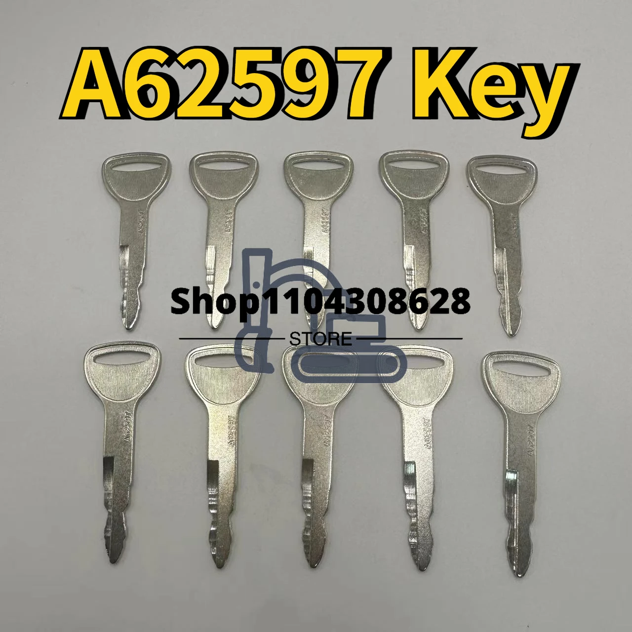 Heavy Equipment Supplies - 10PCS/5PCS/1PC Toynew Key with Logo A62597