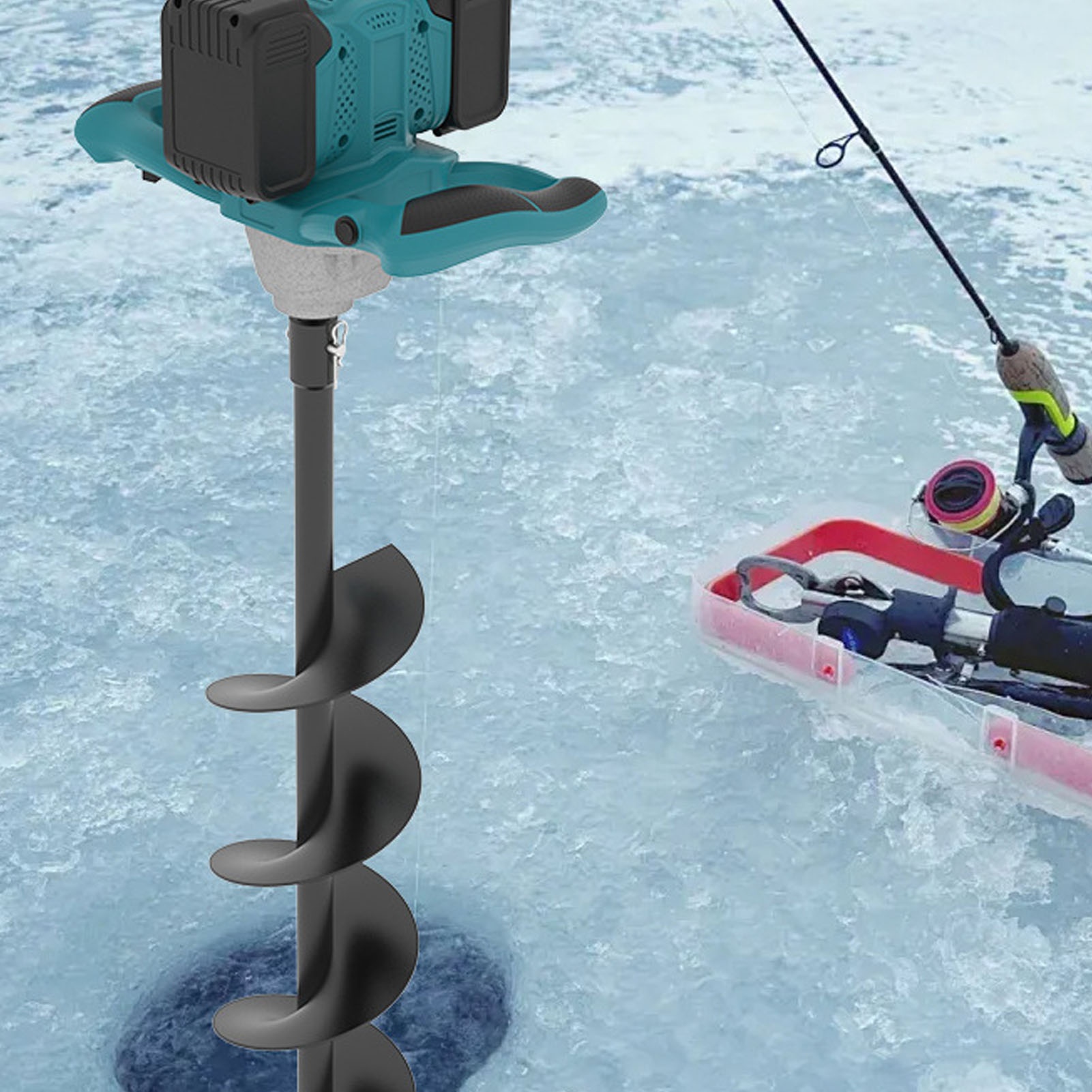 Post Hole Digger - Cordless Post Hole Digger Electric Ice