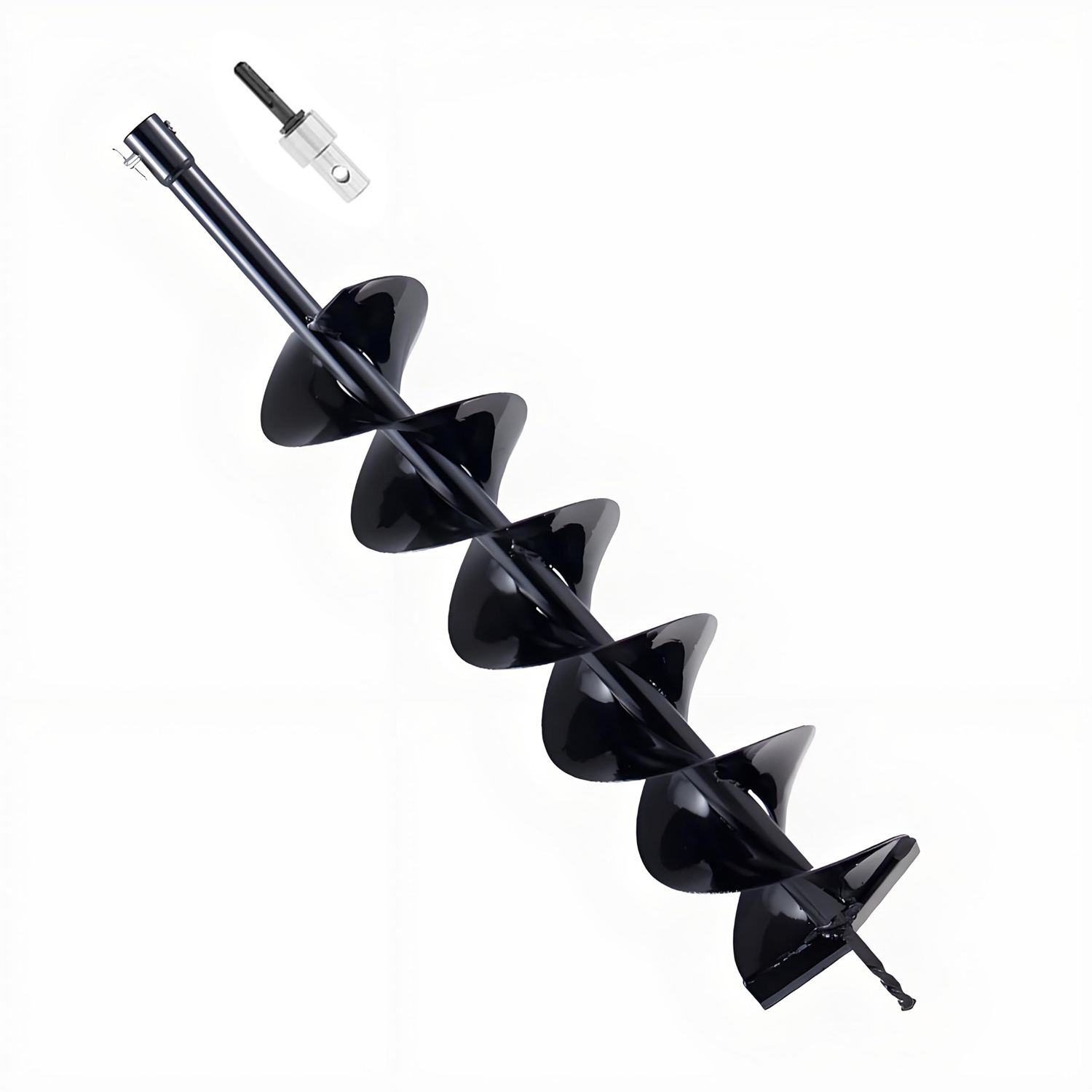 Post Hole Digger - Garden Earth Auger Drill Bit 15×80cm