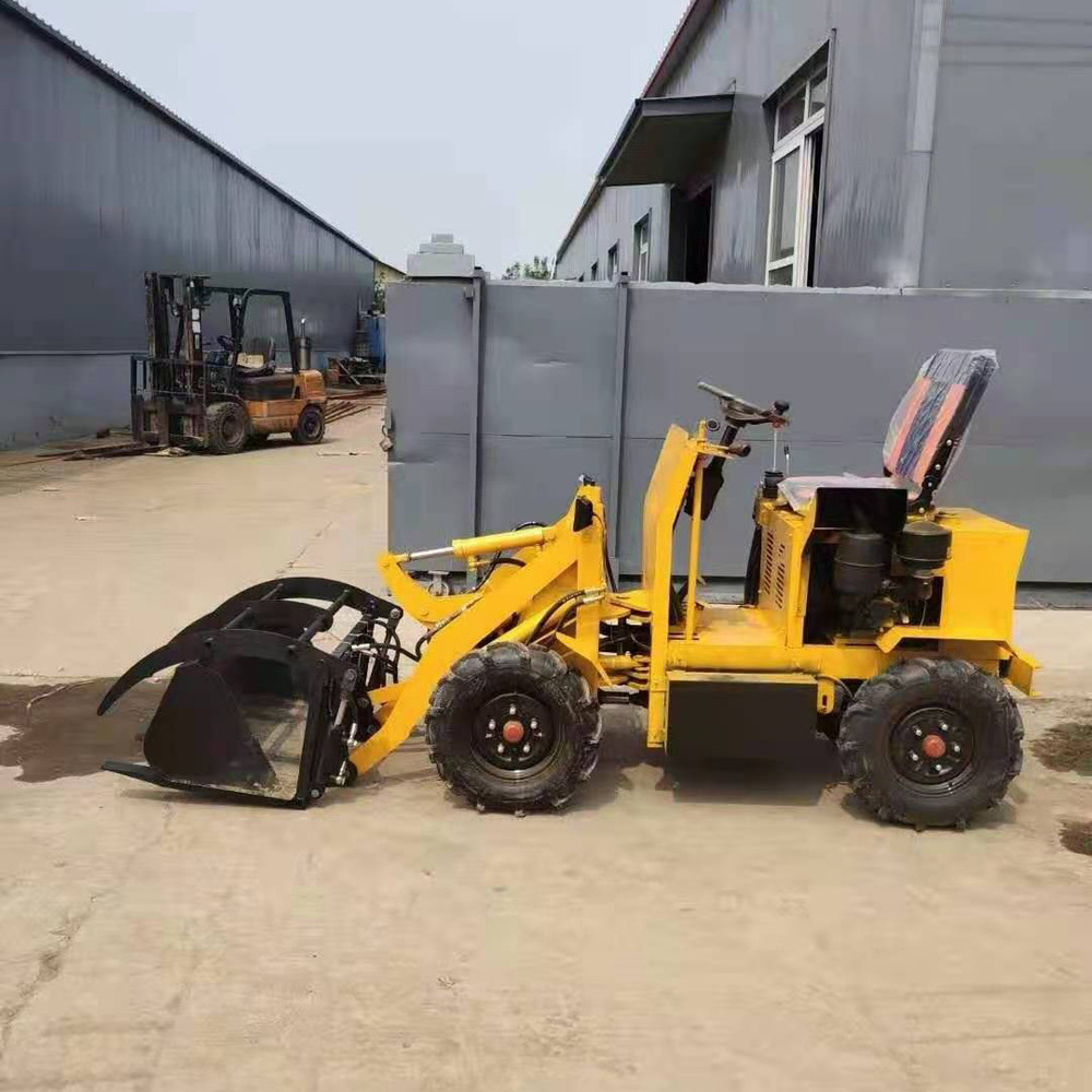 Wheel Loader - Small Construction Site Sand And Gravel