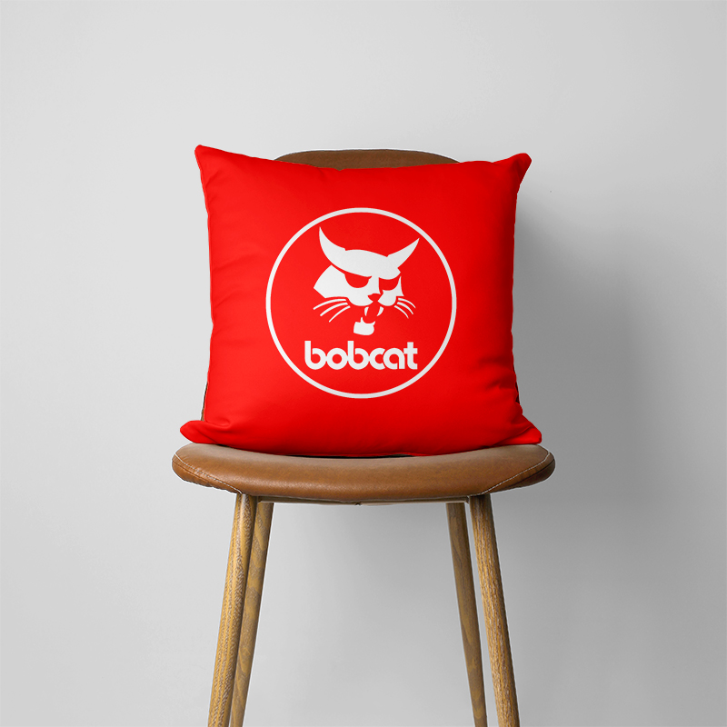 Heavy Equipment Bobcat - Bobcat Heavy Equipment Cushion Cover for