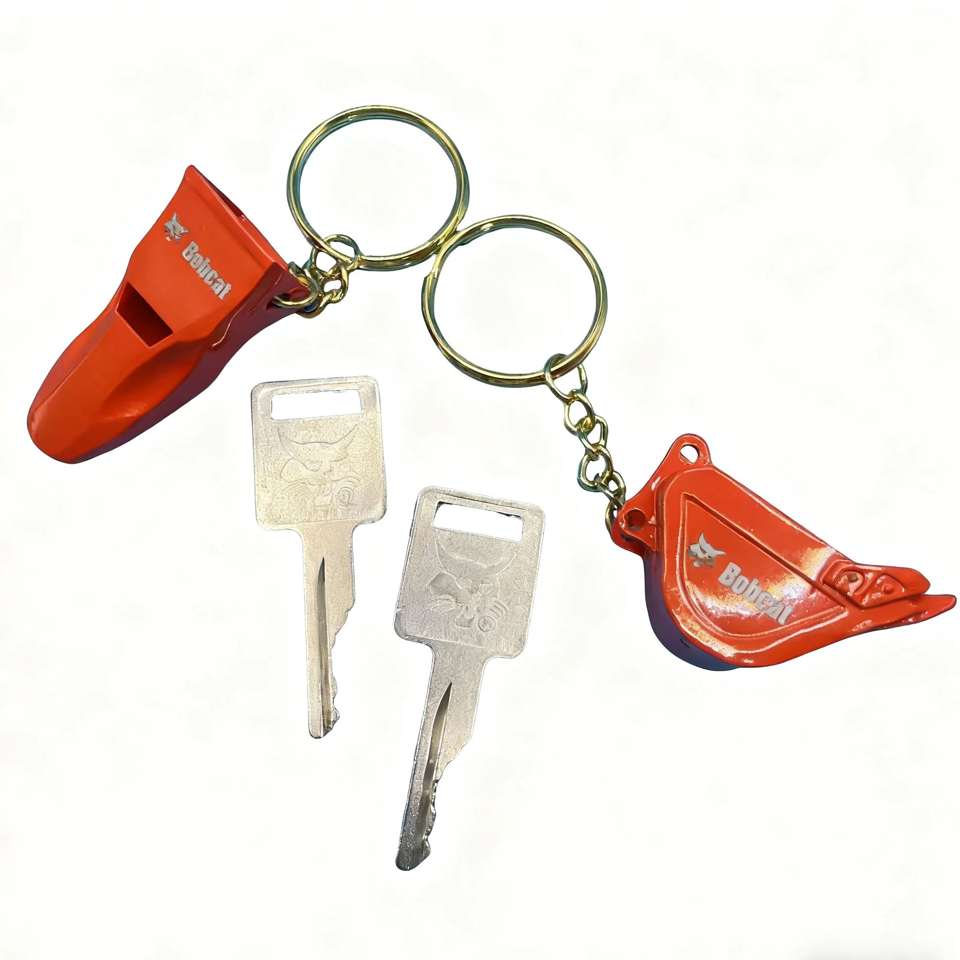 Heavy Equipment Bobcat - 2pcs D250 Ignition Keys 6693241 S550