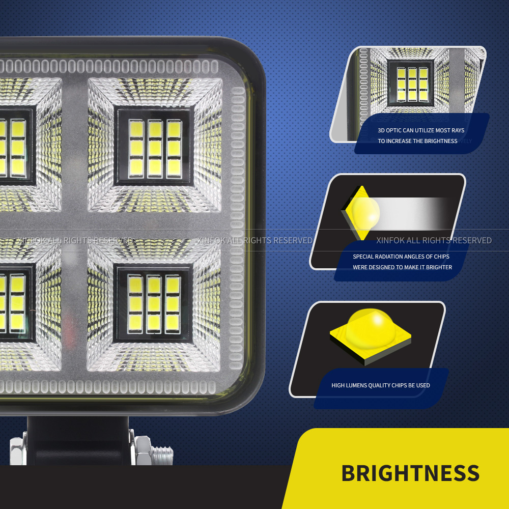 LED Bar Work Light SMD Spotlig - Heavy Equipment Supplies 评论和价格