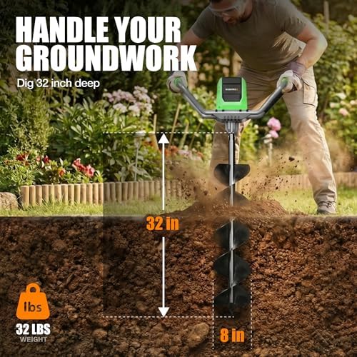 WORKPROX 40V Electric Auger Po - Post Hole Digger 评论和价格