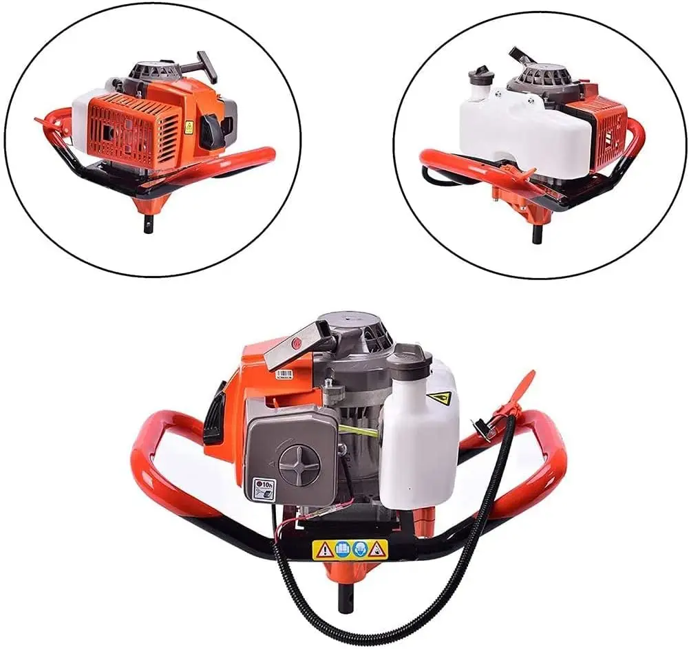 -72cc Post Hole Digger 2-Strok - Post Hole Digger 评论和价格