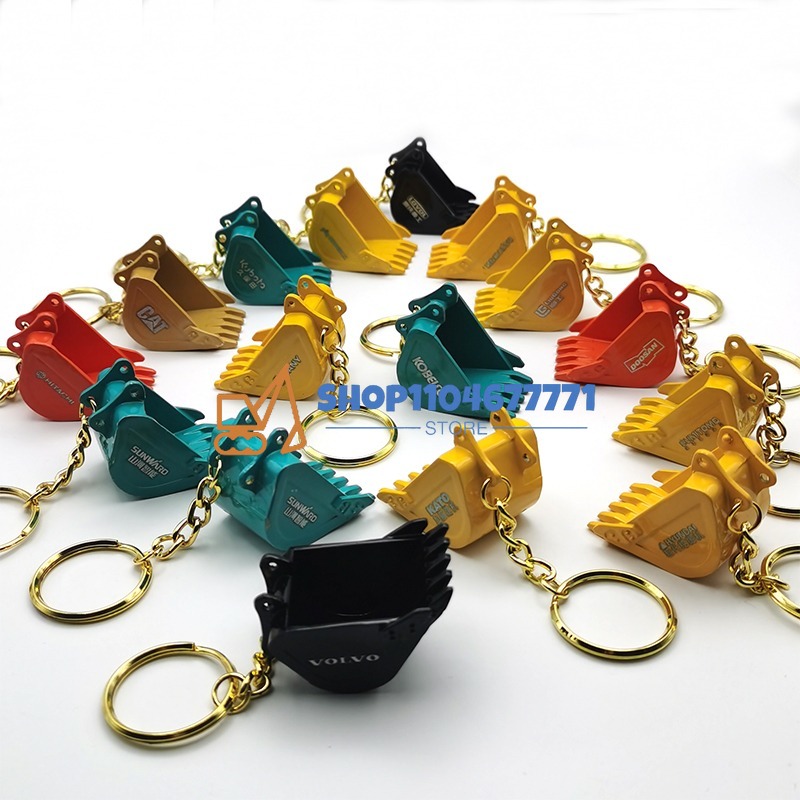 With Bucket Key Chain for Kobe - Heavy Equipment Bobcat 评论和价格