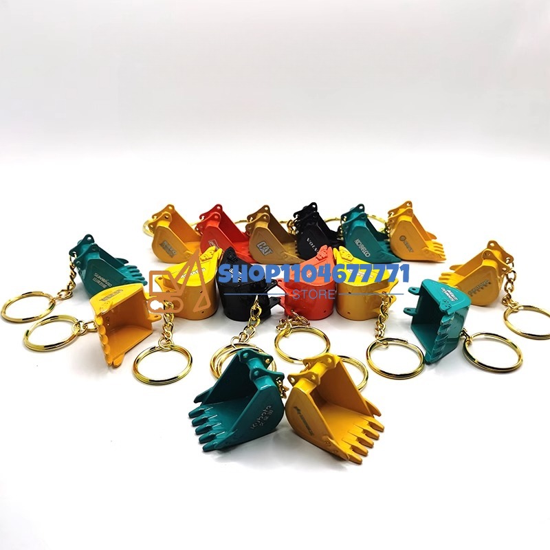 With Bucket Key Chain for Kobe - Heavy Equipment Bobcat 评论和价格