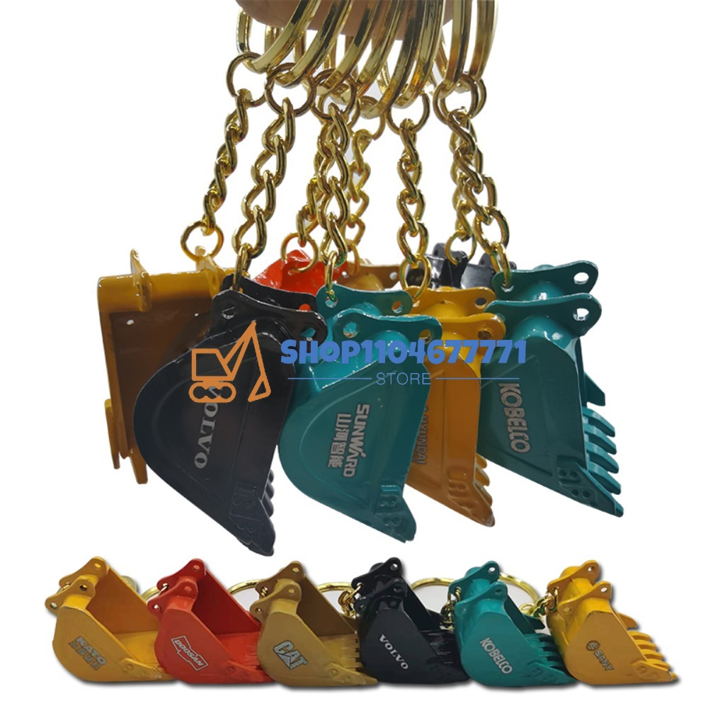 With Bucket Key Chain for Kobe - Heavy Equipment Bobcat 评论和价格
