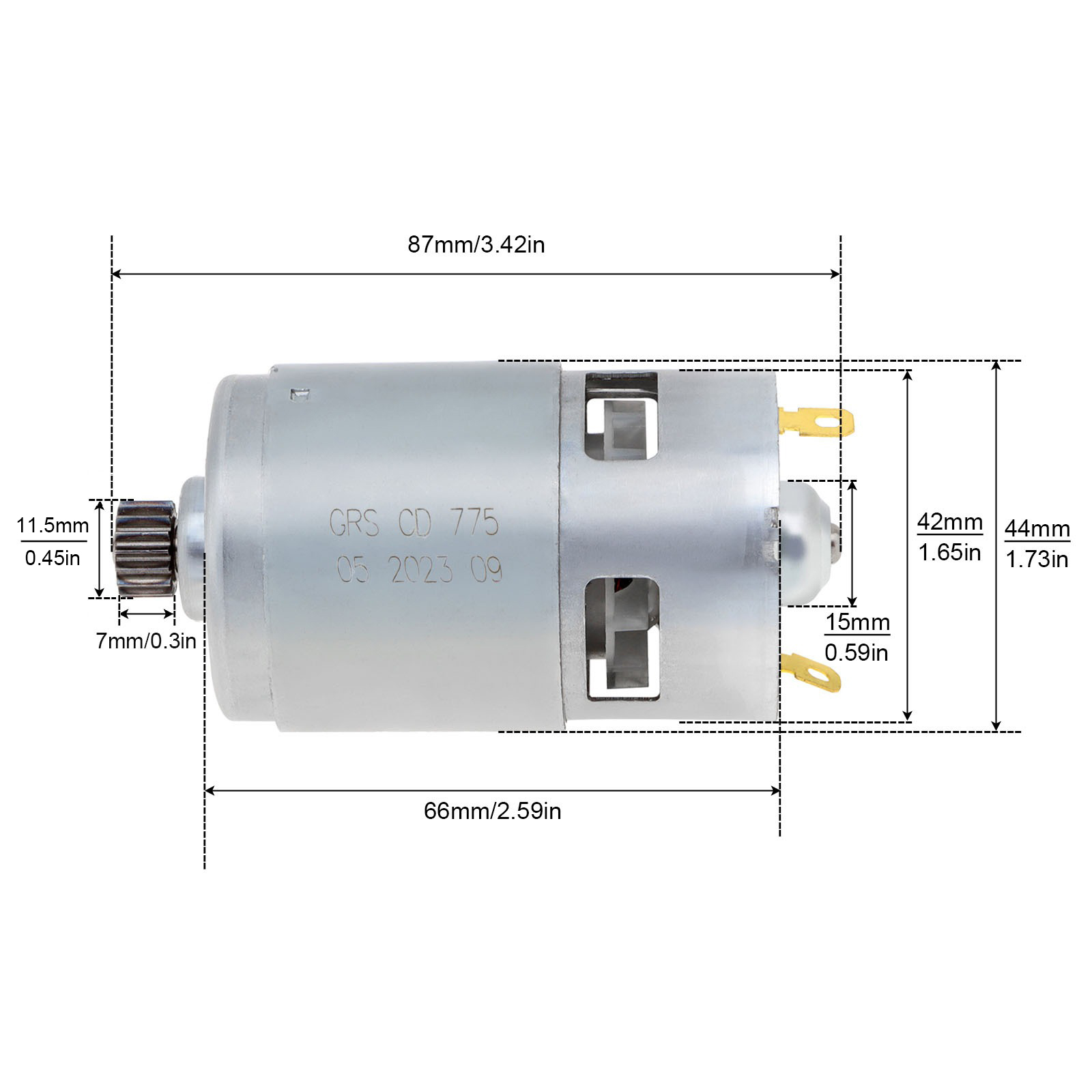 775 DC Motor 18V 16 Teeth Micr - Magnetic Drill Press 评论和价格