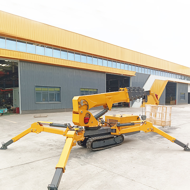 7T Hydraulic Spider Crane Mini - Compact Crawler Boom Lift 评论和价格
