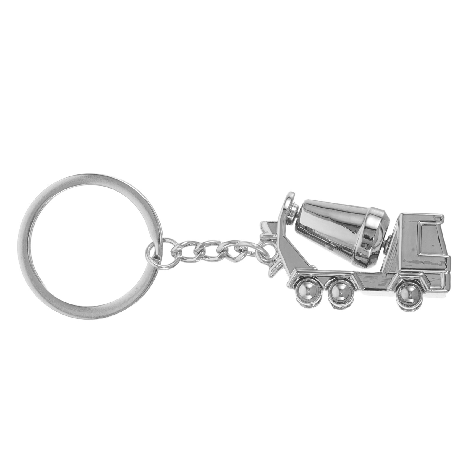 Alloy Concrete Mixer Truck Key - Heavy Equipment Key Ring 评论和价格
