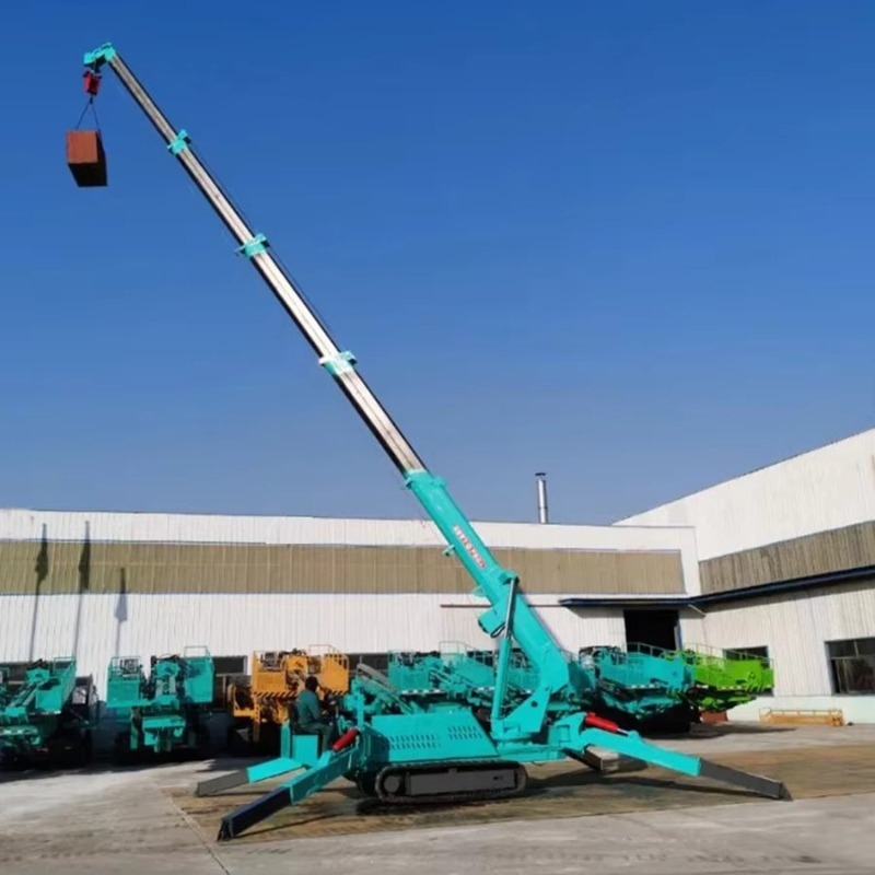 Compact Mini Spider Crane 1.5T - Compact Crawler Boom Lift 评论和价格