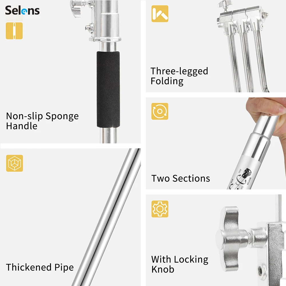 Selens 3x3M Backdrop Stand Kit - Heavy Equipment Background 评论和价格