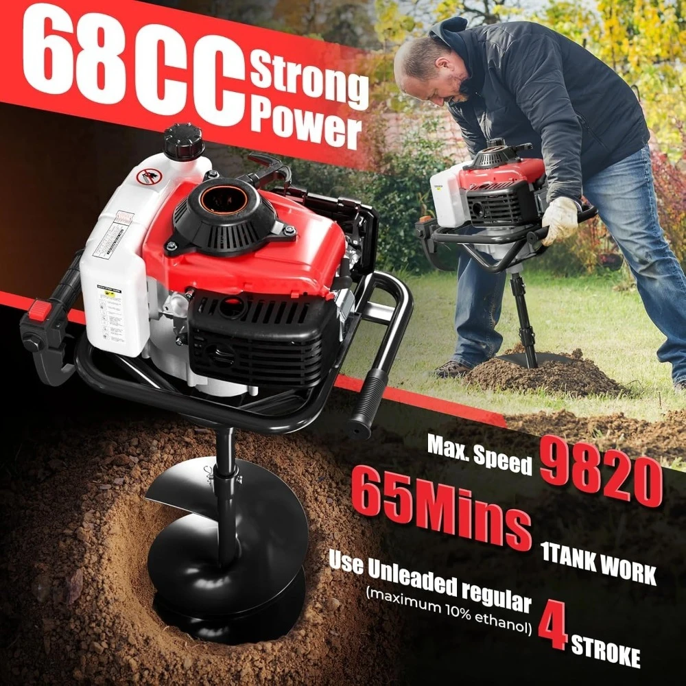 New Best Deal US Shipping 4-St - Post Hole Digger 评论和价格