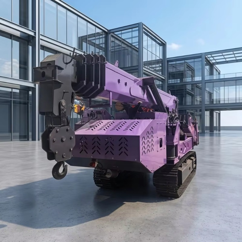 3Ton Spider Crawler Crane 10m  - Compact Crawler Boom Lift 评论和价格