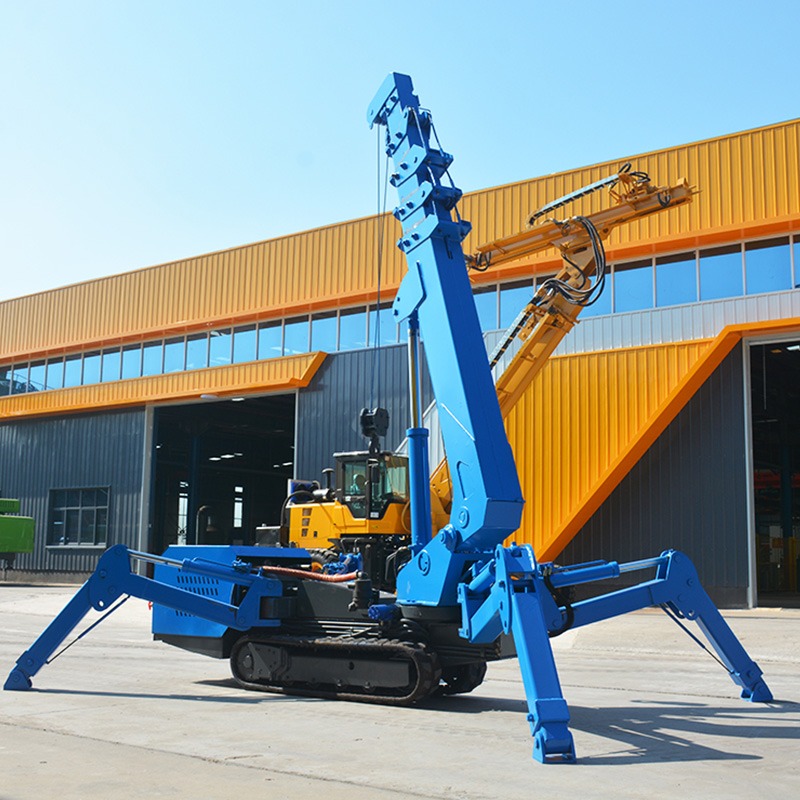3Ton Spider Crawler Crane 10m  - Compact Crawler Boom Lift 评论和价格