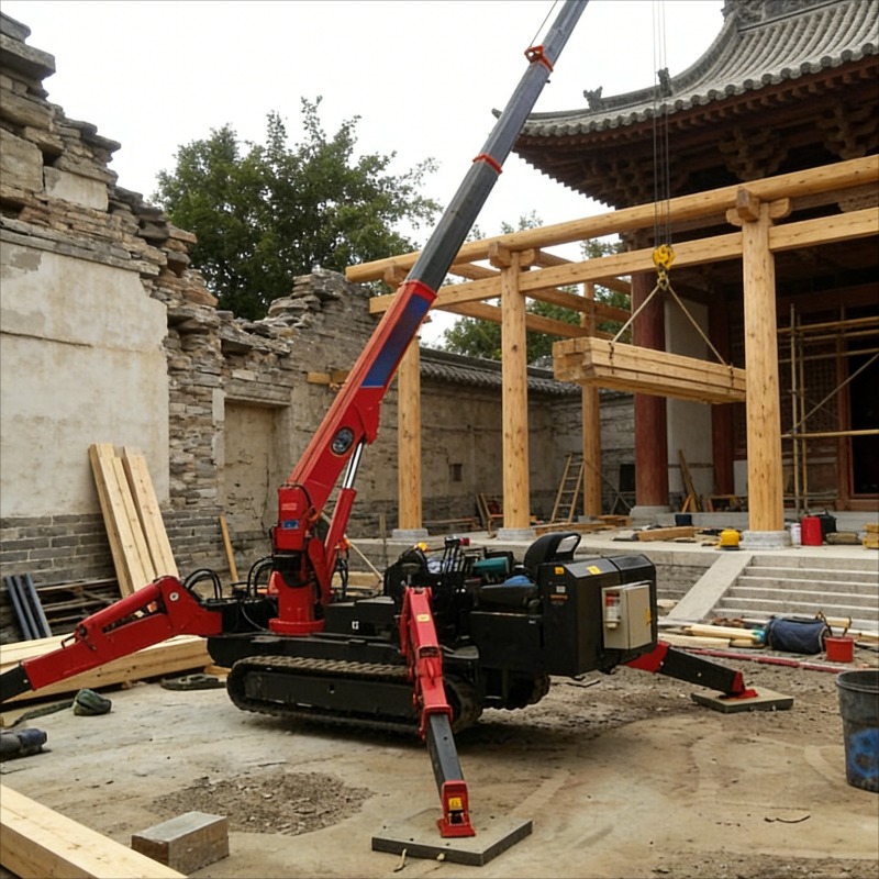 Customized 3 Ton Mini Spider C - Compact Crawler Boom Lift 评论和价格