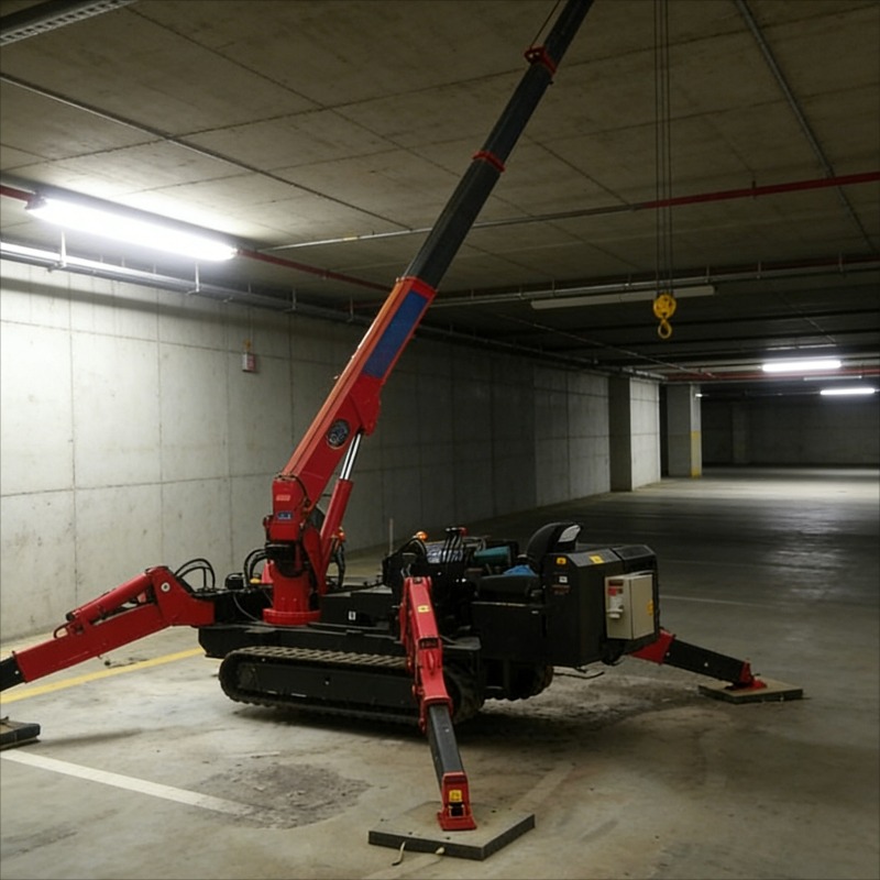 Customized 3 Ton Mini Spider C - Compact Crawler Boom Lift 评论和价格
