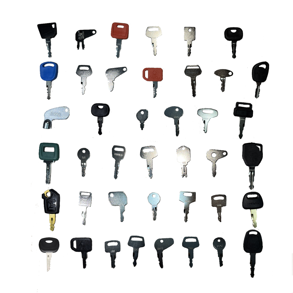 41PCS Heavy Equipment Keys Set - Heavy Equipment Bobcat 评论和价格