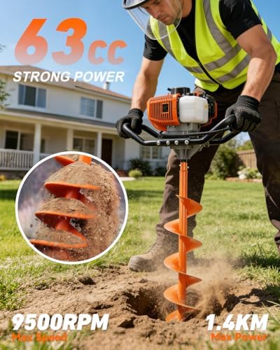 NEO-TEC 63CC Post Hole Digger  - Post Hole Digger 评论和价格