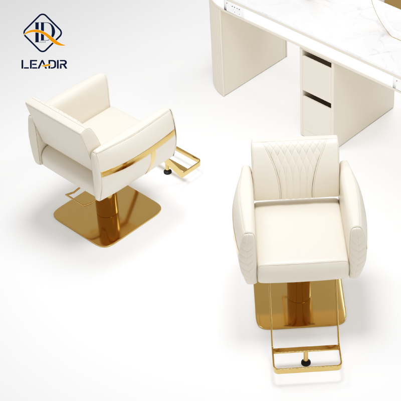 High End Gold Salon Barber Cha - Heavy Equipment De 评论和价格