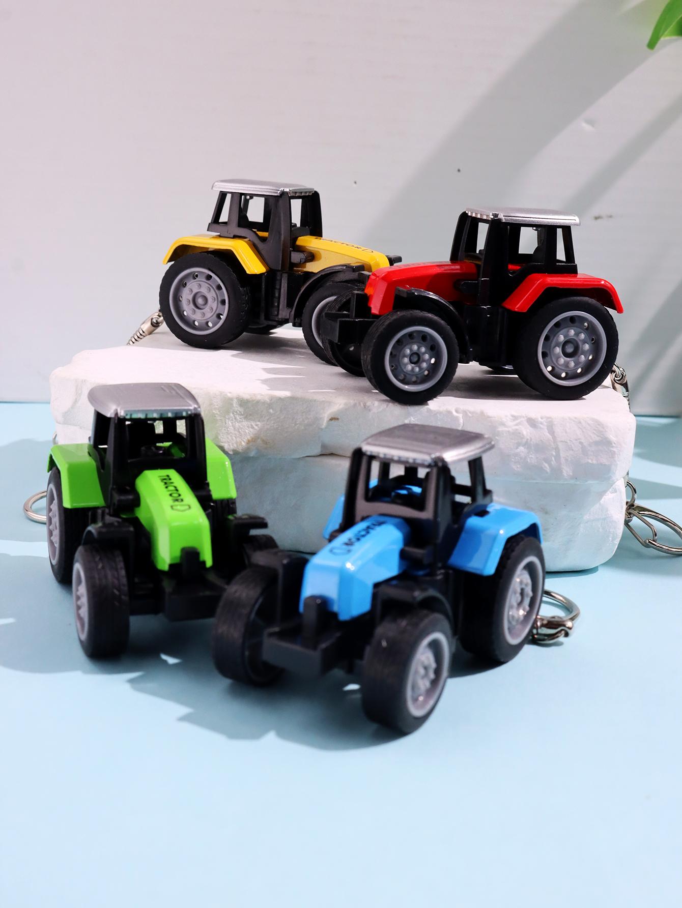 Funny Creative Colorful Resin  - Heavy Equipment Key Ring 评论和价格