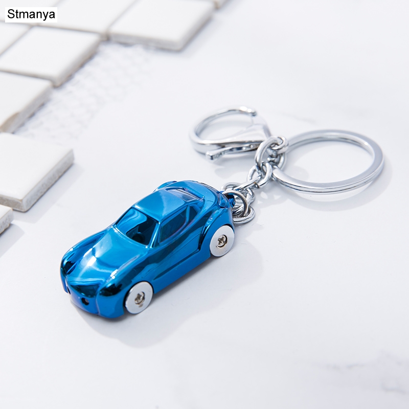 New Men Metal Keychain Women C - Heavy Equipment Key Ring 评论和价格