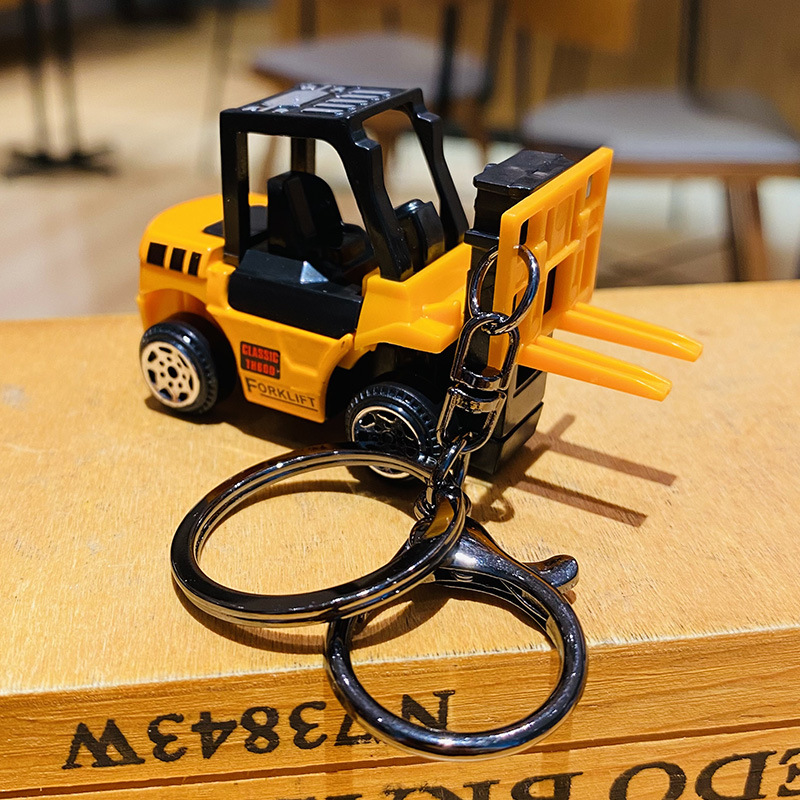 Mini  Excavator Keychain Light - Heavy Equipment Key Ring 评论和价格
