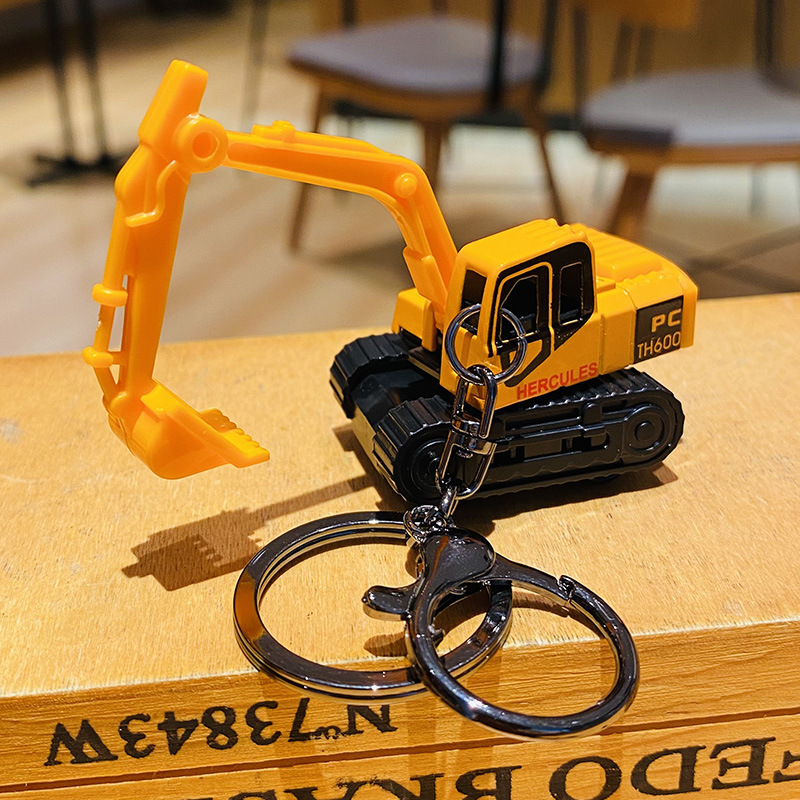 Mini  Excavator Keychain Light - Heavy Equipment Key Ring 评论和价格