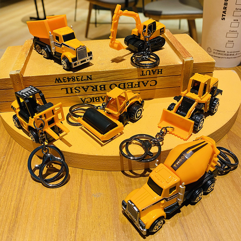 Mini  Excavator Keychain Light - Heavy Equipment Key Ring 评论和价格
