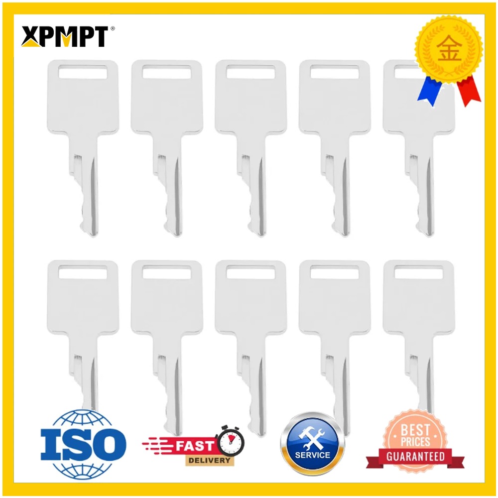 10PCS S331/S160 D250 KEYS fits - Heavy Equipment Bobcat 评论和价格