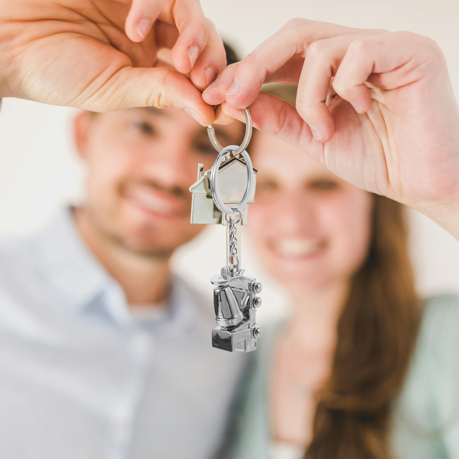 Alloy Mixer Truck Keychain Mix - Heavy Equipment Key Ring 评论和价格