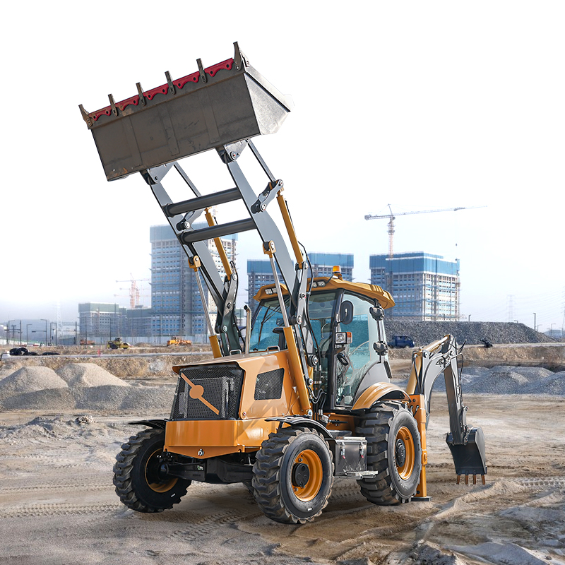 Professional 4WD Hydraulic Bac - Wheel Loader 评论和价格
