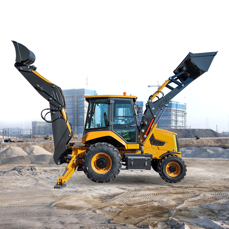 Professional 4WD Hydraulic Bac - Wheel Loader 评论和价格