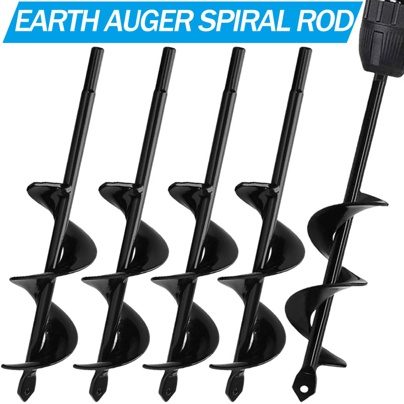 Garden Auger Spiral Drill Bit  - Post Hole Digger 评论和价格