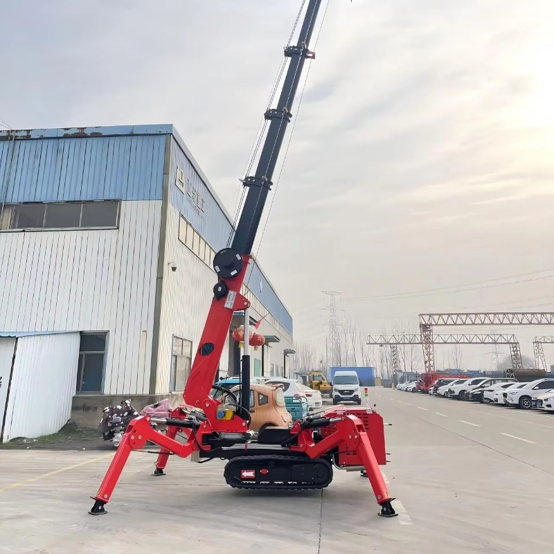 6Ton Hydraulic Telescopic Spid - Compact Crawler Boom Lift 评论和价格
