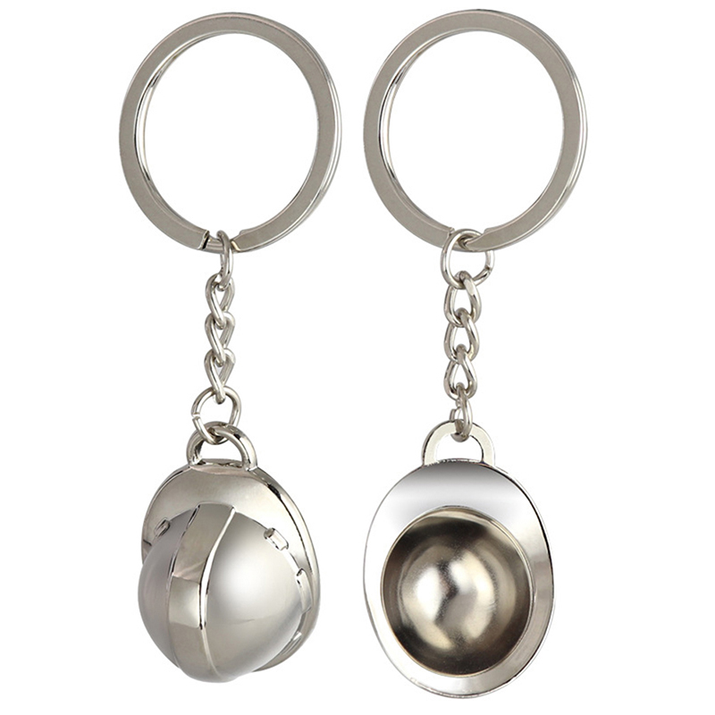 Mini simulation metal Hard Hat - Heavy Equipment Key Ring 评论和价格