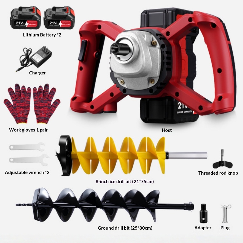 21v Lithium Battery Electric G - Post Hole Digger 评论和价格