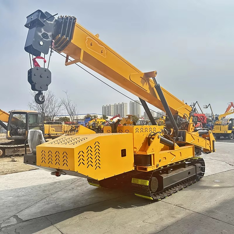 8Ton Heavy Lifting Spider Cran - Compact Crawler Boom Lift 评论和价格