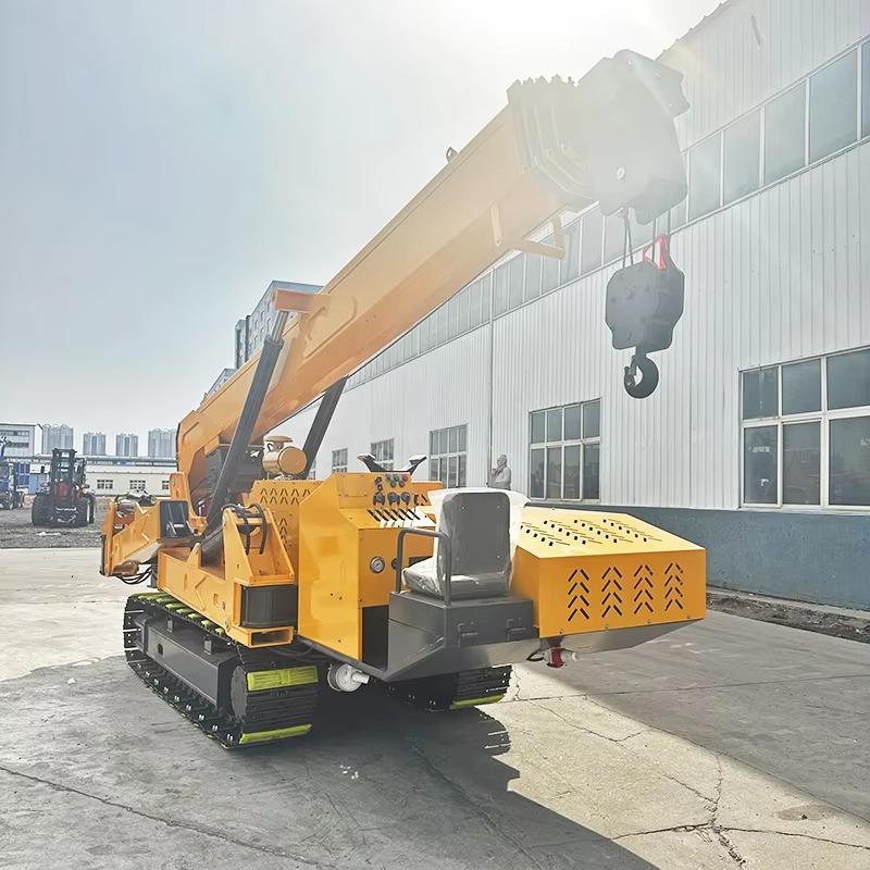 8Ton Heavy Lifting Spider Cran - Compact Crawler Boom Lift 评论和价格