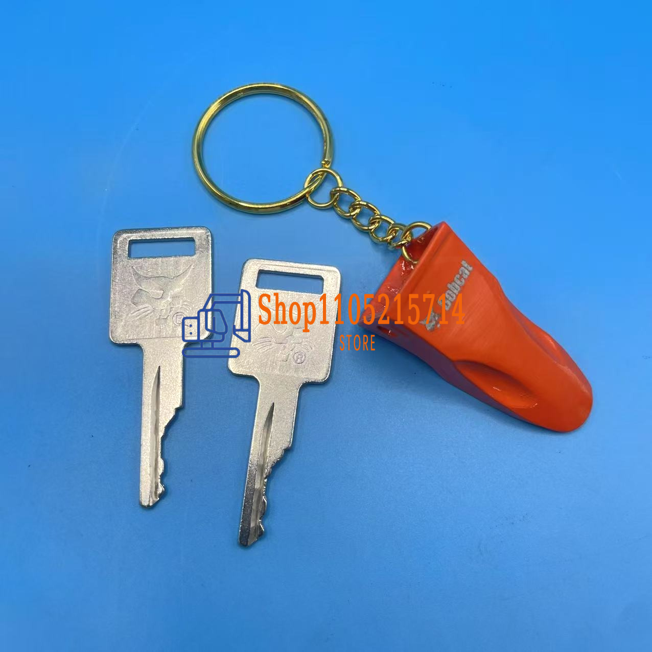 2pcs D250 Ignition Keys 669324 - Heavy Equipment Bobcat 评论和价格