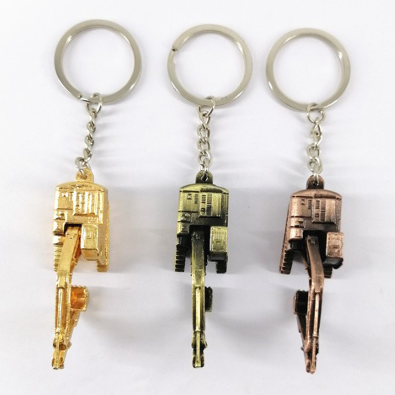 Alloy 3D Three-dimensional Exc - Heavy Equipment Key Ring 评论和价格
