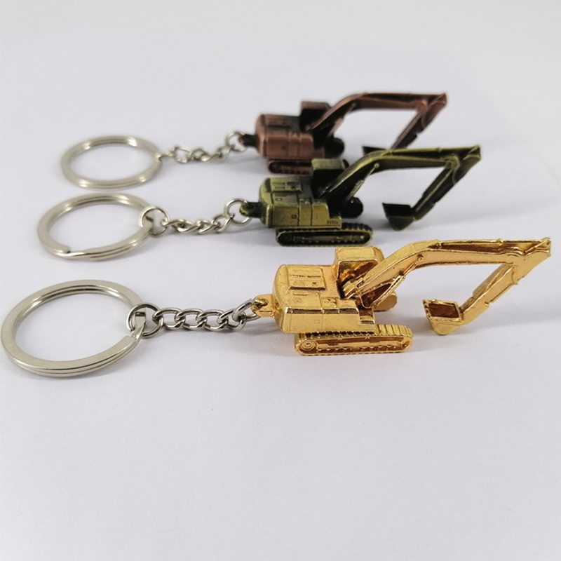 Alloy 3D Three-dimensional Exc - Heavy Equipment Key Ring 评论和价格