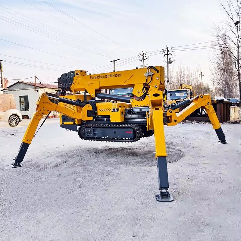 Factory Wholesale Spider Crane - Compact Crawler Boom Lift 评论和价格